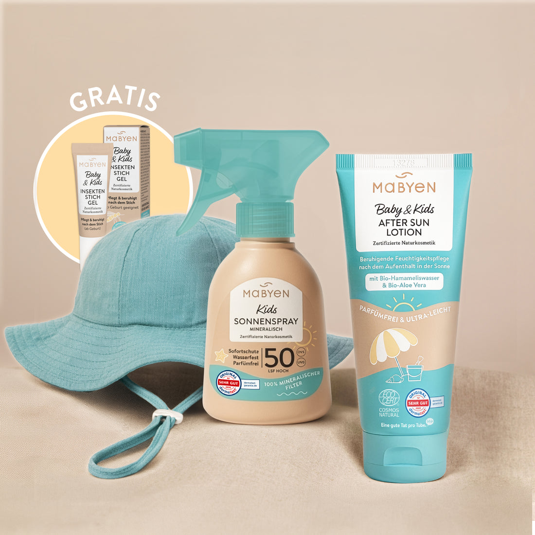 Baby & Kids Sonnenschutz Essentials Set