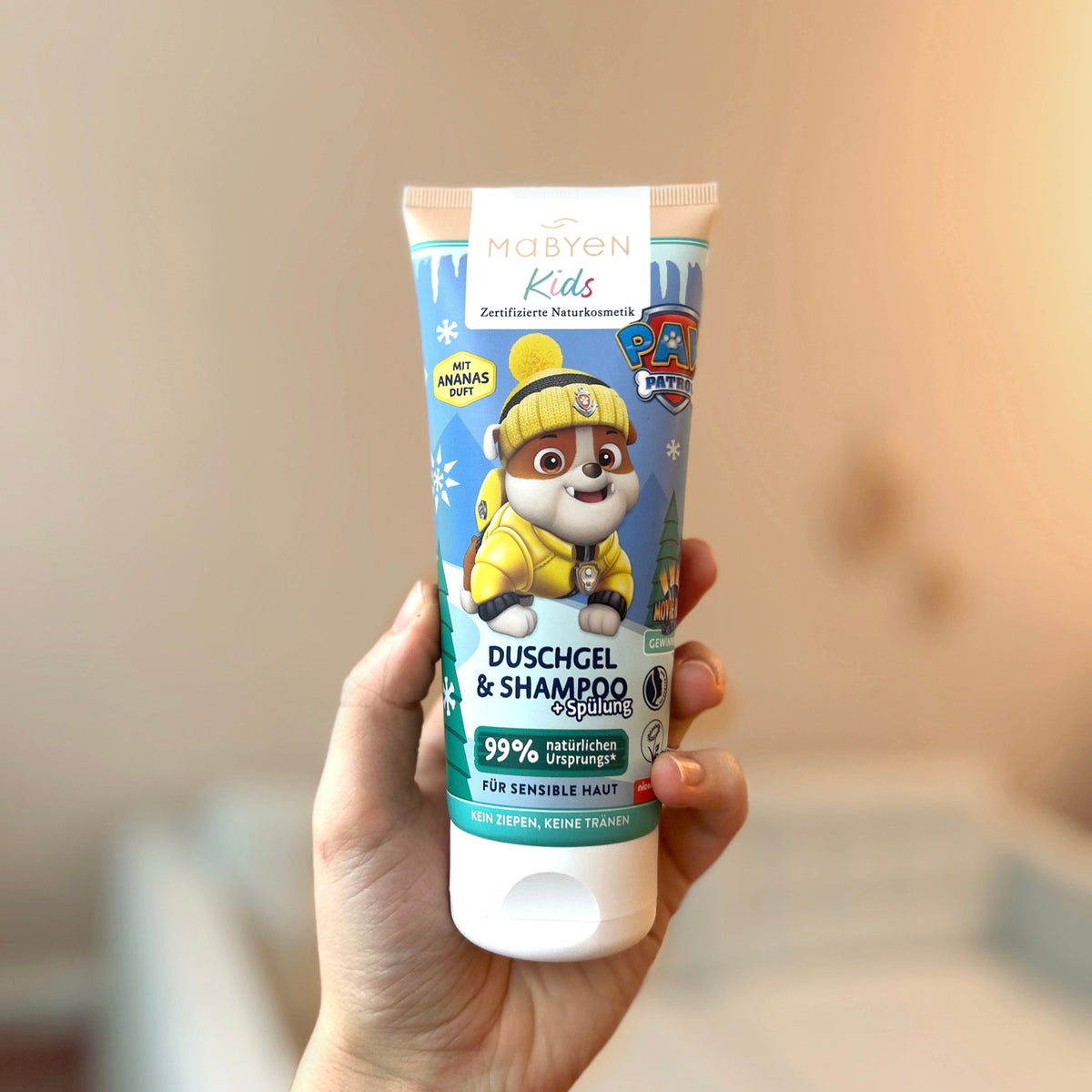 PAW Patrol Dusche und Shampoo ananas